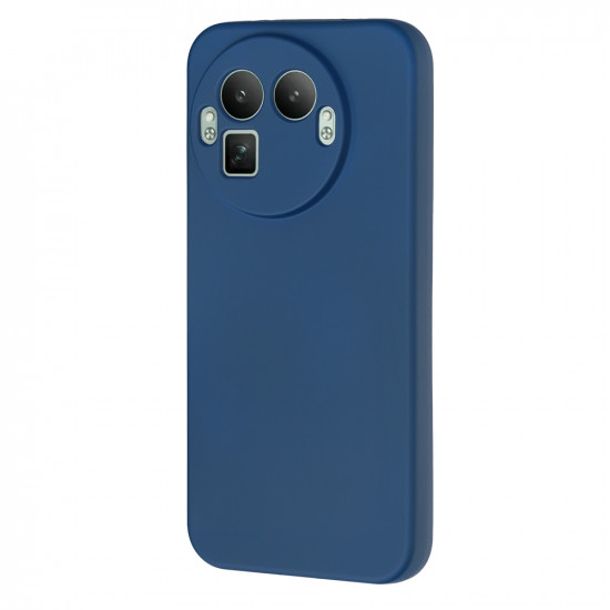Techsuit SoftFlex [Round Camera Cutout] Realme GT 8 Pro Navy Blue