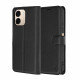 Techsuit Leather Folio Oppo A6 4G / A6x 4G / A6x 5G / A6k 4G Black