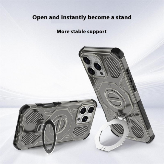 Techsuit Carbon Shield PRO Xiaomi Redmi Note 15 Pro+ 5G / Poco M8 Pro 5G Smoke Black Techsuit Carbon Shield PRO Xiaomi Redmi Note 15 Pro+ 5G / Poco M8 Pro 5G Smoke Black