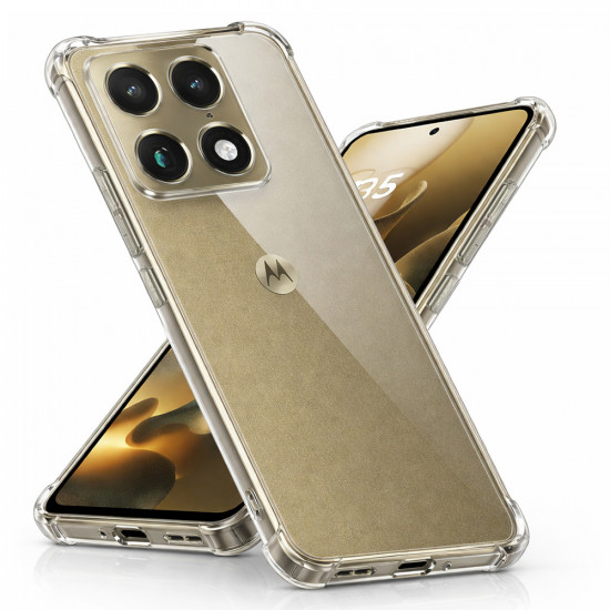 Techsuit Shockproof Clear Silicone Motorola Signature Clear Techsuit Shockproof Clear Silicone Motorola Signature Clear