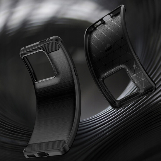 Techsuit Carbon Silicone Motorola Signature Black Techsuit Carbon Silicone Motorola Signature Black