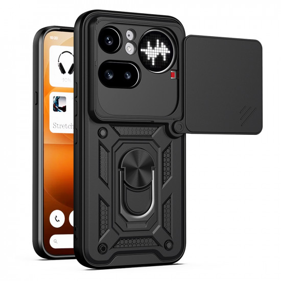 Techsuit CamShield Series Nothing Phone (4a) Pro Black Techsuit CamShield Series Nothing Phone (4a) Pro Black