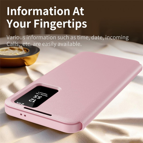 Techsuit SmartView Series Samsung Galaxy A57 5G Pink Techsuit SmartView Series Samsung Galaxy A57 5G Pink