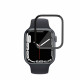 Techsuit Nano Flex (2 pack) Apple Watch 7 / 8 / 9 45mm Black