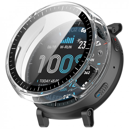 Techsuit Defense360 Pro + Screen Protector Amazfit Active Max Clear Techsuit Defense360 Pro + Screen Protector Amazfit Active Max Clear