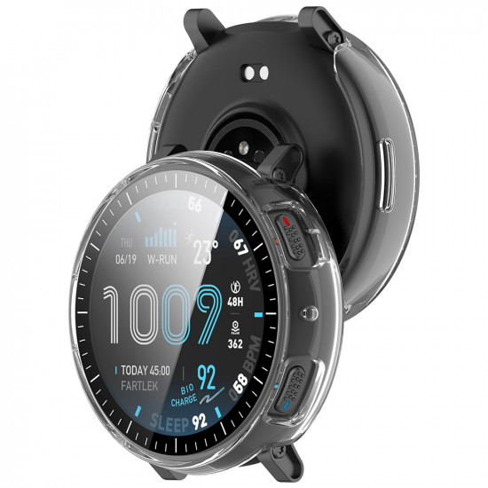 Techsuit Defense360 Pro + Screen Protector Amazfit Active Max Clear Techsuit Defense360 Pro + Screen Protector Amazfit Active Max Clear