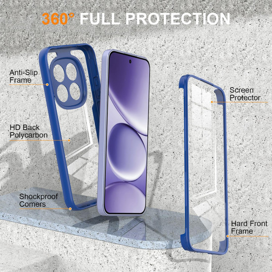 Techsuit ColorVerse 360 Series + Screen Protector Xiaomi Redmi Note 15 Pro 4G Blue Techsuit ColorVerse 360 Series + Screen Protector Xiaomi Redmi Note 15 Pro 4G Blue