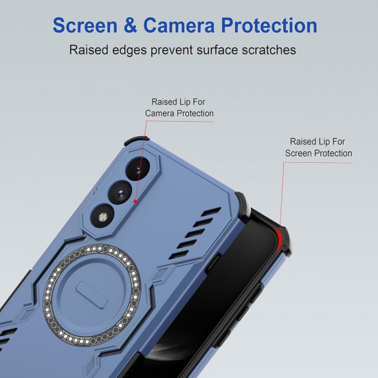 Techsuit ArmorMag Case Huawei nova 14 Pro Blue Techsuit ArmorMag Case Huawei nova 14 Pro Blue