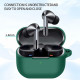 Techsuit Silicone Case for AirPods Pro 3, Smooth Ultrathin Material Green