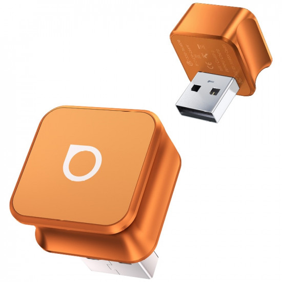 Car transmitter Ottocast CP88-T Mini Cube Bluetooth orange Car transmitter Ottocast CP88-T Mini Cube Bluetooth orange