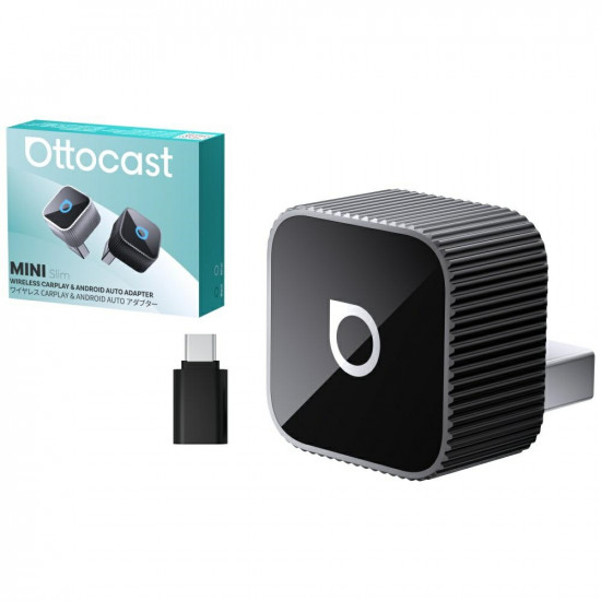 Car transmitter Ottocast CA88-T2 Mini Cube Bluetooth black Car transmitter Ottocast CA88-T2 Mini Cube Bluetooth black