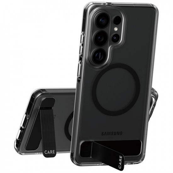 Case CARE by PanzerGlass Urban Explorer w. Black Qi for Samsung Galaxy S26 Ultra transparent Case CARE by PanzerGlass Urban Explorer w. Black Qi for Samsung Galaxy S26 Ultra transparent