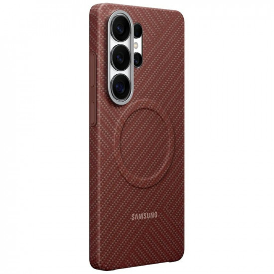 Samsung Carbon Magnet Case for Samsung Galaxy S26 Ultra red
