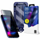 Privacy glass 3MK HardGlass Max Privacy with applicator for Apple iPhone 14 Pro black