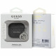 Guess 4G Strass Charm Case for AirPods 4 Black