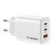 Verbatim Essentials mains charger GaN 65W white 32353 Verbatim Essentials mains charger GaN 65W white 32353