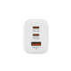 Verbatim Essentials mains charger GaN 65W white 32353 Verbatim Essentials mains charger GaN 65W white 32353