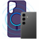 3MK Smoke MagCase Case for Samsung Galaxy S25 Purple 3MK Smoke MagCase Case for Samsung Galaxy S25 Purple
