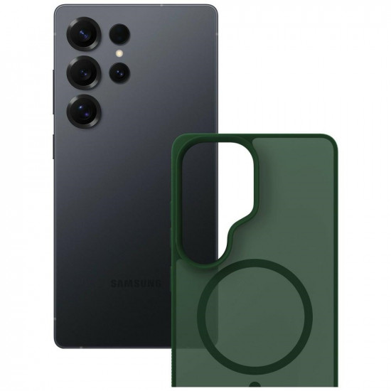 3MK Smoke MagCase Case for Samsung Galaxy S25 Ultra Green
