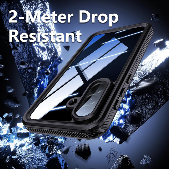 ShellBox Waterproof IP68 Case Samsung Galaxy A57 5G Black ShellBox Waterproof IP68 Case Samsung Galaxy A57 5G Black