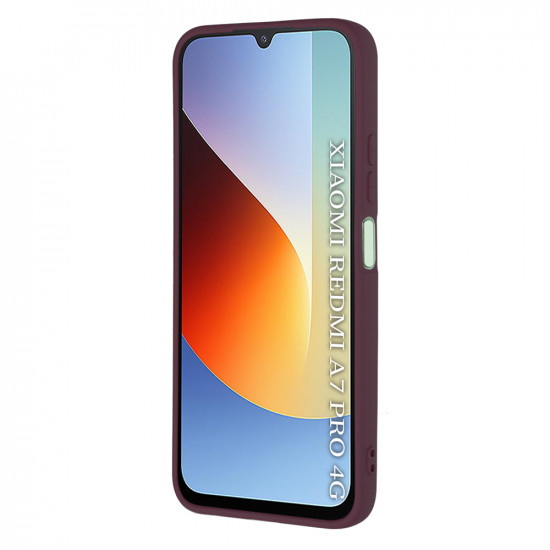 Techsuit SoftFlex Xiaomi Redmi A7 Pro 4G Plum Red Techsuit SoftFlex Xiaomi Redmi A7 Pro 4G Plum Red