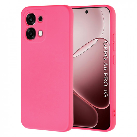 Techsuit SoftFlex Oppo A6 Pro 4G / A6 Pro 5G Hot Pink