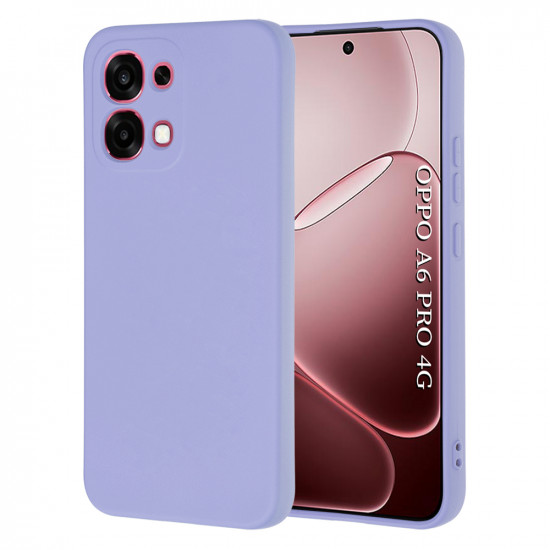 Techsuit SoftFlex Oppo A6 Pro 4G / A6 Pro 5G Light Purple Techsuit SoftFlex Oppo A6 Pro 4G / A6 Pro 5G Light Purple