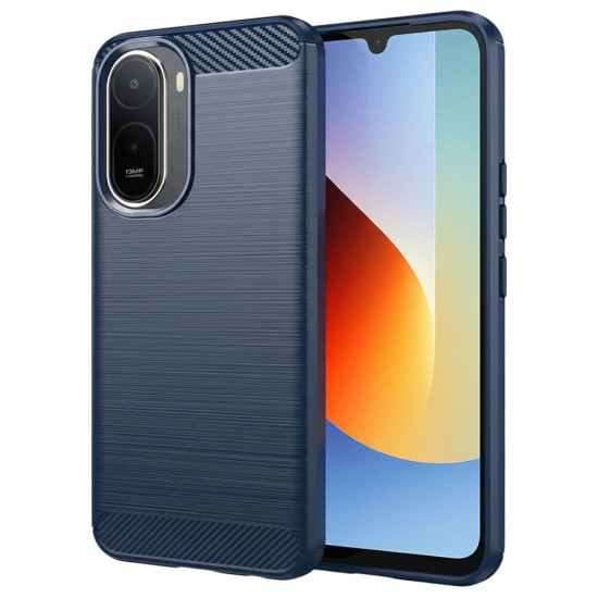 Techsuit Carbon Silicone Xiaomi Redmi A7 Pro 4G Blue Techsuit Carbon Silicone Xiaomi Redmi A7 Pro 4G Blue