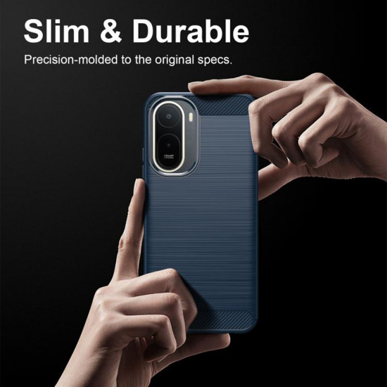 Techsuit Carbon Silicone Xiaomi Redmi A7 Pro 4G Blue Techsuit Carbon Silicone Xiaomi Redmi A7 Pro 4G Blue