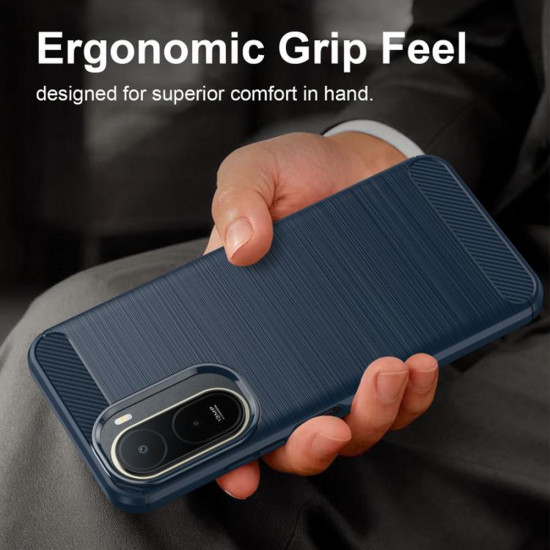 Techsuit Carbon Silicone Xiaomi Redmi A7 Pro 4G Blue Techsuit Carbon Silicone Xiaomi Redmi A7 Pro 4G Blue