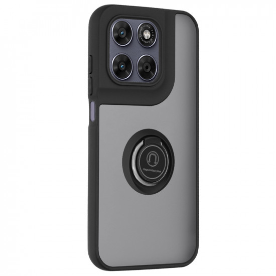 Techsuit Glinth Motorola Moto G77 / G67 Black Techsuit Glinth Motorola Moto G77 / G67 Black