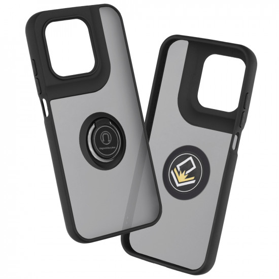 Techsuit Glinth Motorola Moto G77 / G67 Black Techsuit Glinth Motorola Moto G77 / G67 Black