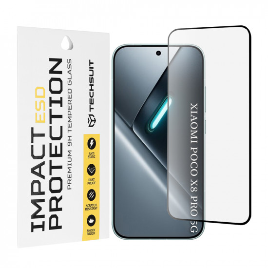 Techsuit ESD Glass Xiaomi Poco X8 Pro Black