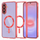 Techsuit Luxury Crystal MagSafe Samsung Galaxy A37 5G Red Techsuit Luxury Crystal MagSafe Samsung Galaxy A37 5G Red