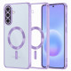 Techsuit Luxury Crystal MagSafe Samsung Galaxy A57 5G Light Purple