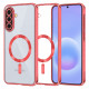 Techsuit Luxury Crystal MagSafe Samsung Galaxy A57 5G Red Techsuit Luxury Crystal MagSafe Samsung Galaxy A57 5G Red