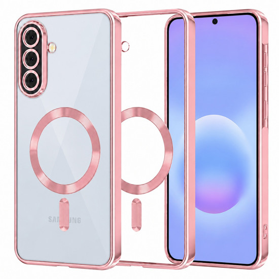 Techsuit Luxury Crystal MagSafe Samsung Galaxy A57 5G Pink Techsuit Luxury Crystal MagSafe Samsung Galaxy A57 5G Pink
