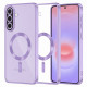 Techsuit Luxury Crystal MagSafe Samsung Galaxy A37 5G Light Purple