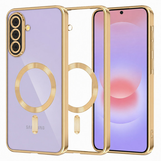 Techsuit Luxury Crystal MagSafe Samsung Galaxy A37 5G Gold Techsuit Luxury Crystal MagSafe Samsung Galaxy A37 5G Gold
