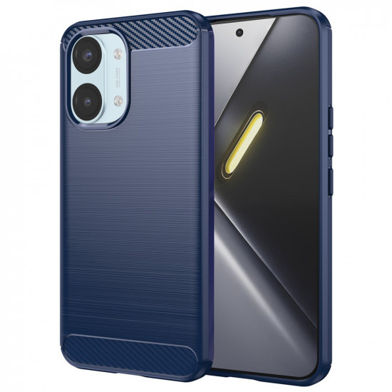 Techsuit Carbon Silicone Xiaomi Poco X8 Pro Max Blue