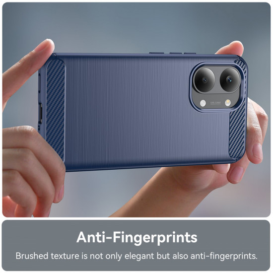 Techsuit Carbon Silicone Xiaomi Poco X8 Pro Max Blue