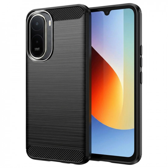 Techsuit Carbon Silicone Xiaomi Redmi A7 Pro 4G Black Techsuit Carbon Silicone Xiaomi Redmi A7 Pro 4G Black