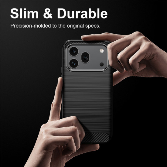 Techsuit Carbon Silicone Honor 600 / 600 Pro Black Techsuit Carbon Silicone Honor 600 / 600 Pro Black