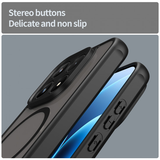 Techsuit HaloFrost II MagSafe Honor 600 Pro Black Techsuit HaloFrost II MagSafe Honor 600 Pro Black