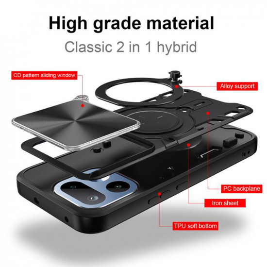 Techsuit CamGuard Pro Realme 16 Pro+ Blue