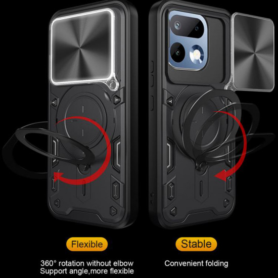Techsuit CamGuard Pro Realme 16 Pro+ Black