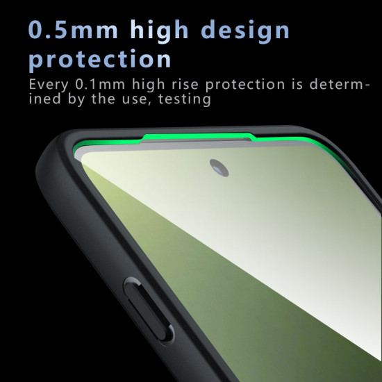 Techsuit PureFrost MagSafe Motorola Edge 70 Fusion Frosted Black