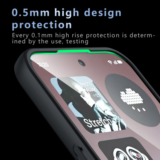 Techsuit PureFrost MagSafe Nothing Phone (4a) Pro Frosted Black