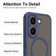 Techsuit HaloFrost II MagSafe Xiaomi Poco X8 Pro Navy Blue Techsuit HaloFrost II MagSafe Xiaomi Poco X8 Pro Navy Blue