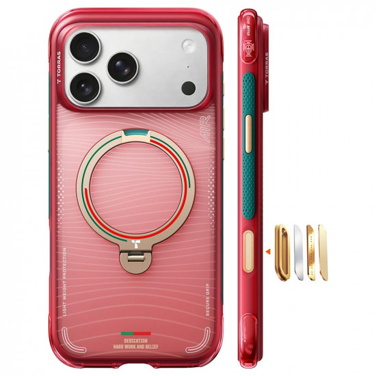Torras Ostand Q3 Air Series iPhone 17 Pro Wave of Passion
